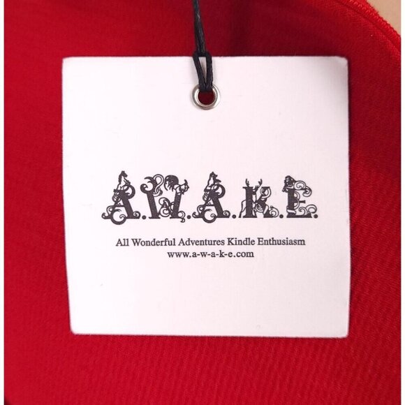 A.W.A.K.E. Sleek Octopus Turtleneck Size 36 US 4 Womens Red Awake $295 - Picture 8 of 14